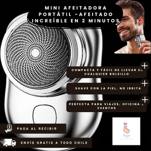 🧔MINI AFEITADORA PORTATIL🪒