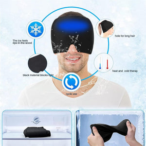 Gorro Gel Alivio Migraña Dolor cabeza